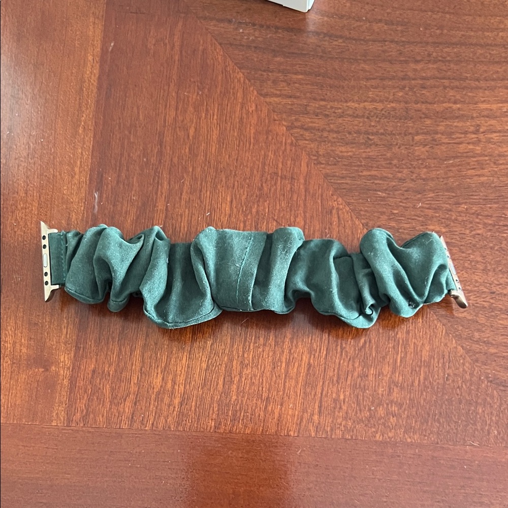 heyday Green Scrunchie Watch Band